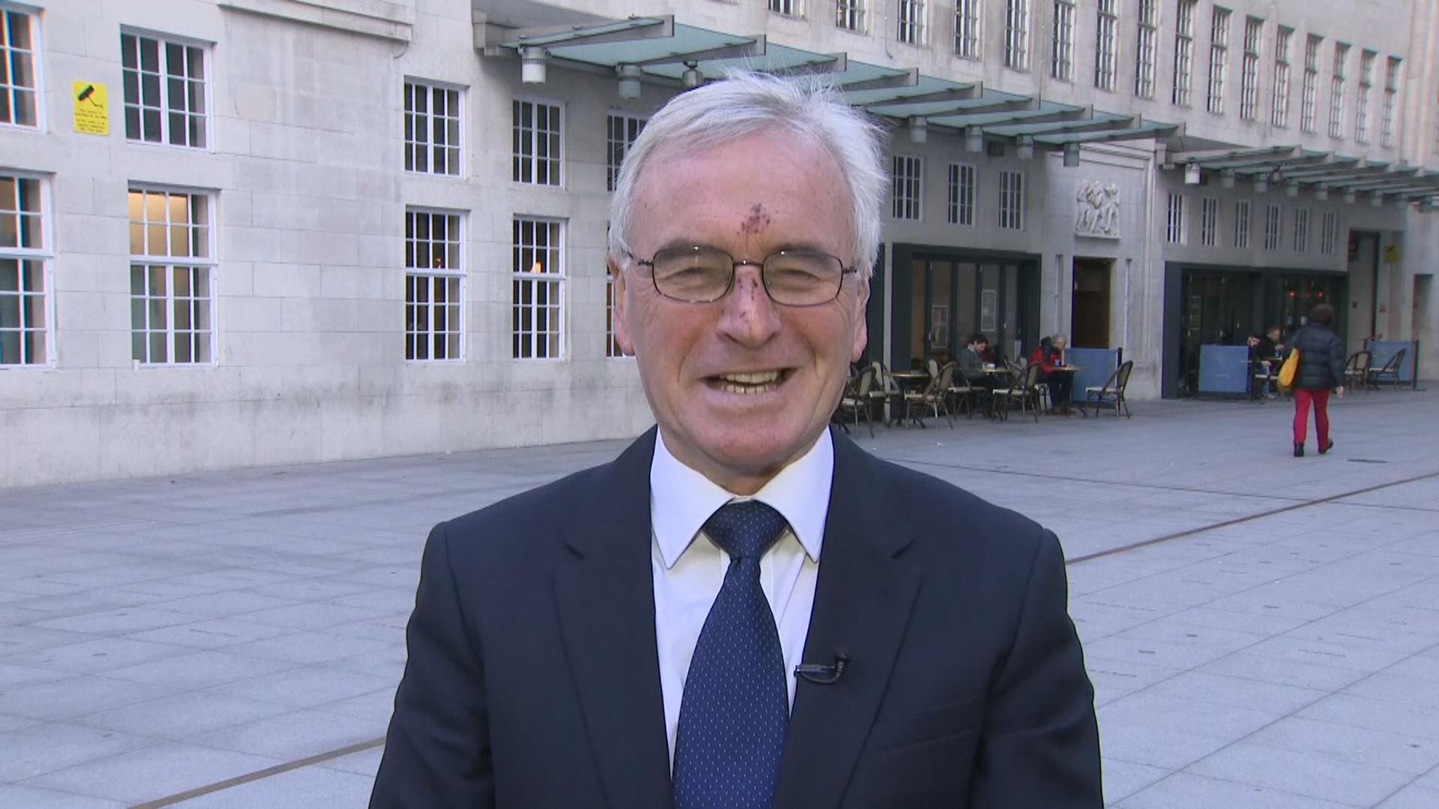 A professional photograph of politician John McDonnell, the former Shadow Chancellor.